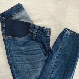 Madewell maternity skinny jeans size 28